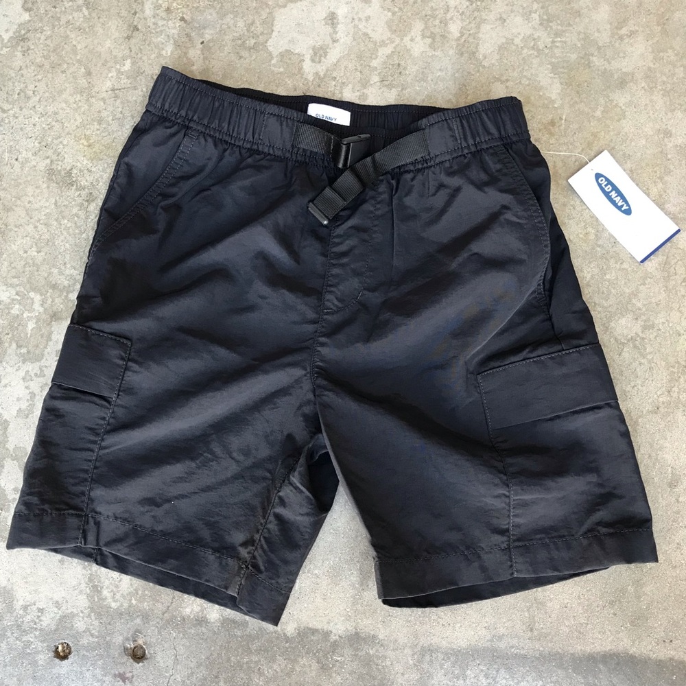 Old Navy Boys Belted Cargo Shorts